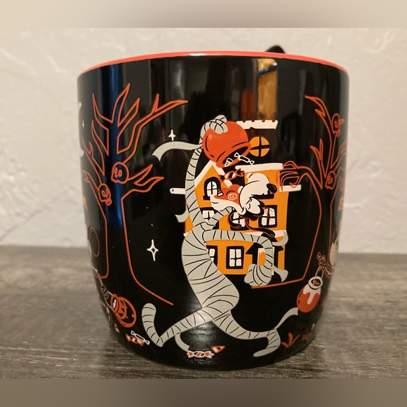 Disney Mickey Mouse Halloween Coffee Mug with Stirrer - Picture 4 of 10